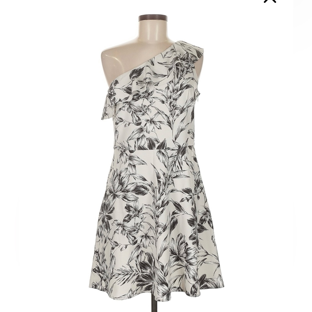 Banana Republic One Shoulder Dress